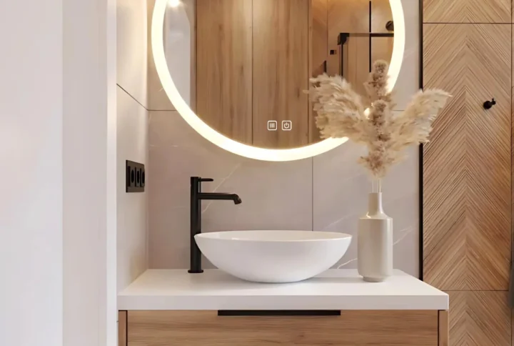 Najmodniejsze wzory okrągłych luster LED w 2026 roku – trendy, inspiracje, aranżacje